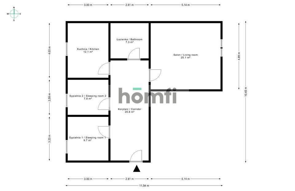 KOMFORTOWE 3 POKOJOWE MIESZKANIE NA TARNOGAJU - Mieszkanie - Sprzedaż - Wrocław, Krzyki / Tarnogaj