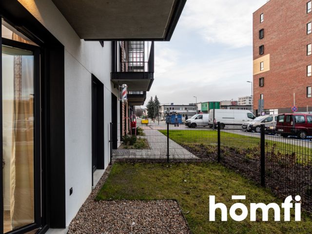 Zabłocie | Romanowicza | 39m²: świetne mieszkanie z ogródkiem, klimatyzacją, komórką i garażem - Mieszkanie - Wynajem - Kraków, Zabłocie