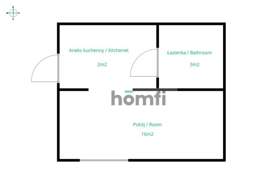 Gdynia – jasna kawalerka na wynajem - Mieszkanie - Wynajem - Gdynia, Witomino