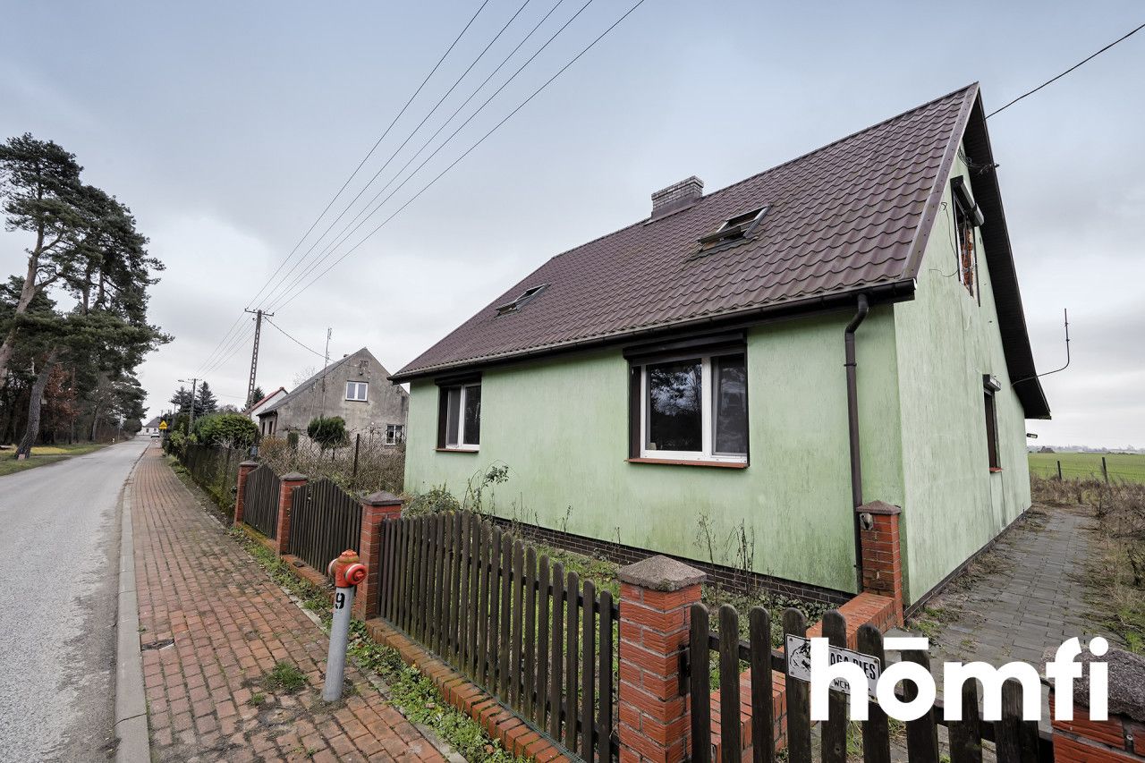 Half a hectare of land with a 180 m² house - Дім - Продаж - Obornicki, Rogoźno / Parkowo