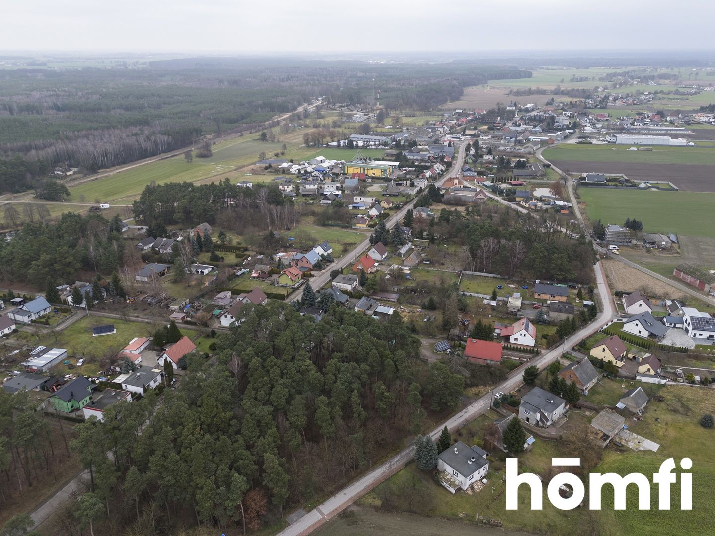 Half a hectare of land with a 180 m² house - Дім - Продаж - Obornicki, Rogoźno / Parkowo