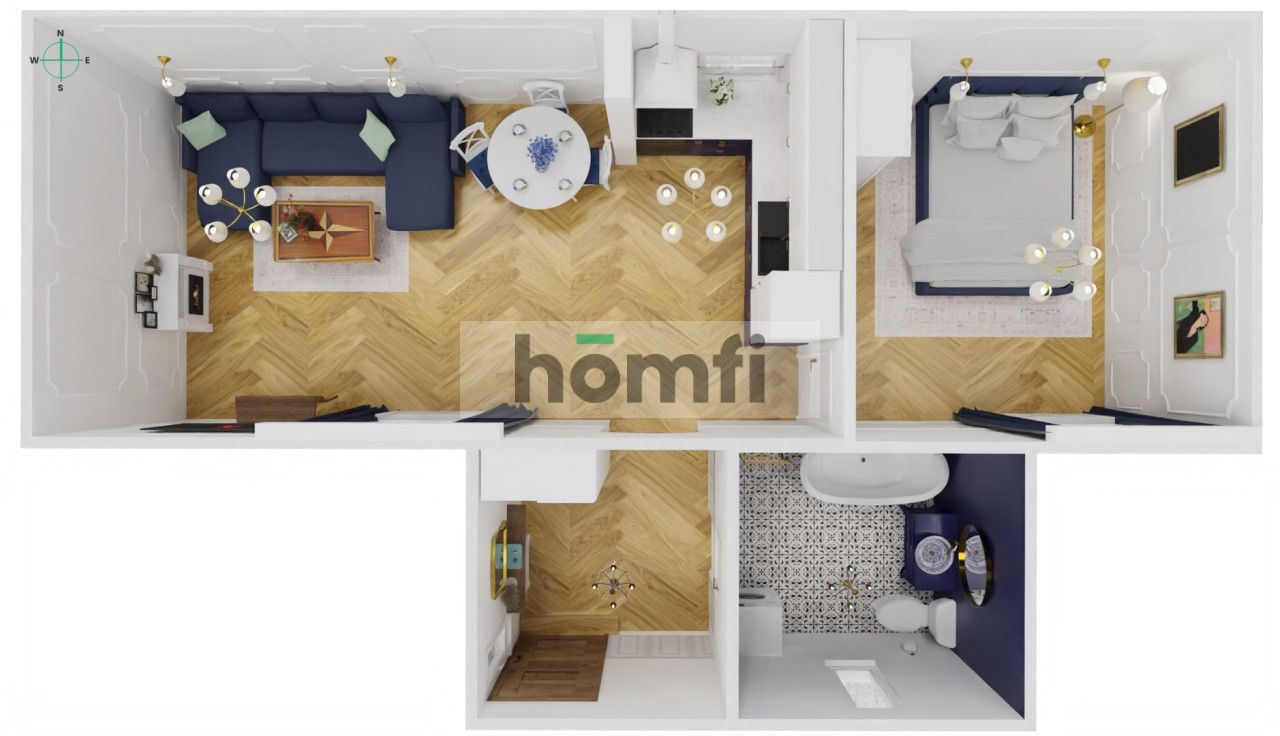 Kameralne, mieszkanie z ogrodem w sercu Sopotu - Mieszkanie - Sprzedaż - Sopot, Dolny