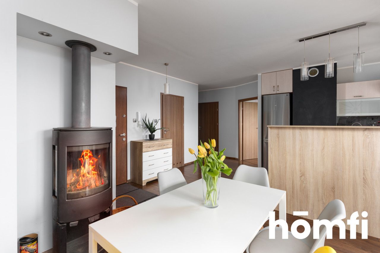 rodzinne 4 pokoje z kominkiem na Myśliwskiej - Mieszkanie - Wynajem - Gdańsk, Piecki-Migowo