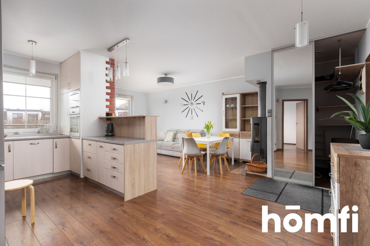 rodzinne 4 pokoje z kominkiem na Myśliwskiej - Mieszkanie - Wynajem - Gdańsk, Piecki-Migowo