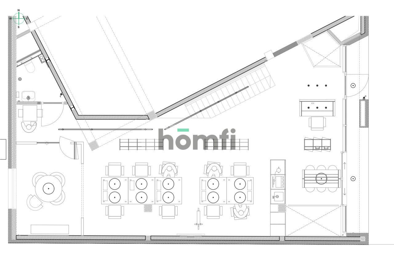 215 m2 Biuro na Starym Podgórzu - Lokal użytkowy - Wynajem - Kraków, Podgórze