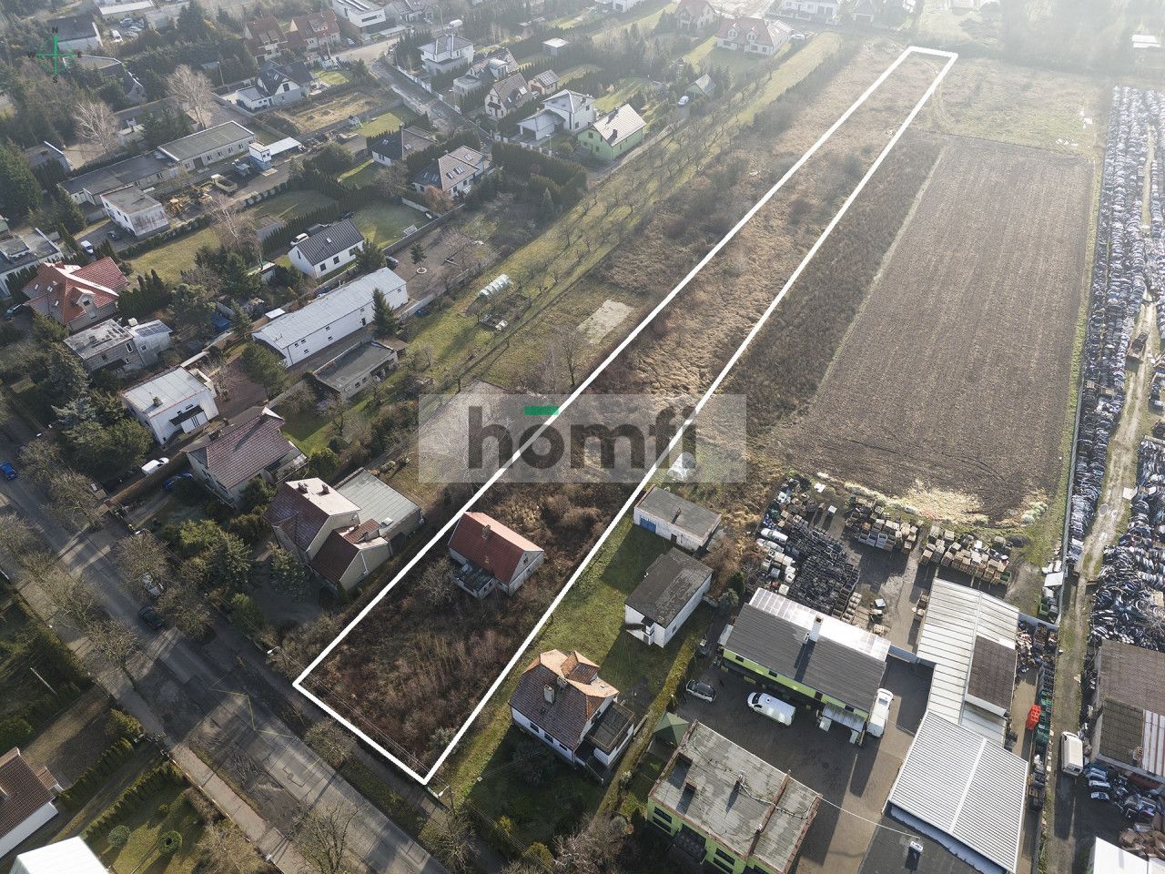Developed building plot with possibility of division - Plot - Sale - Poznań, Nowe Miasto / Szczepankowo