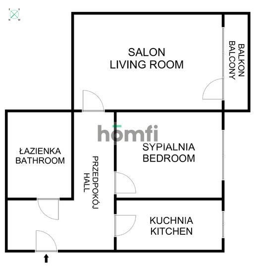 MIESZKANIE 2 POK Z ODDZIELNĄ KUCHNIĄ | OSIEDLE UGOREK | ŚRÓDMIEŚCIE | BALKON | PIWNICA - Mieszkanie - Sprzedaż - Kraków, Śródmieście / Rakowice