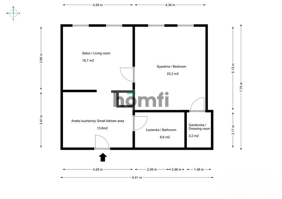 NEWLY RENOVATED APARTMENT IN KAMIENIEC WROCŁAWSKI - Apartment - Sale - Wrocławski, Czernica / Kamieniec Wrocławski