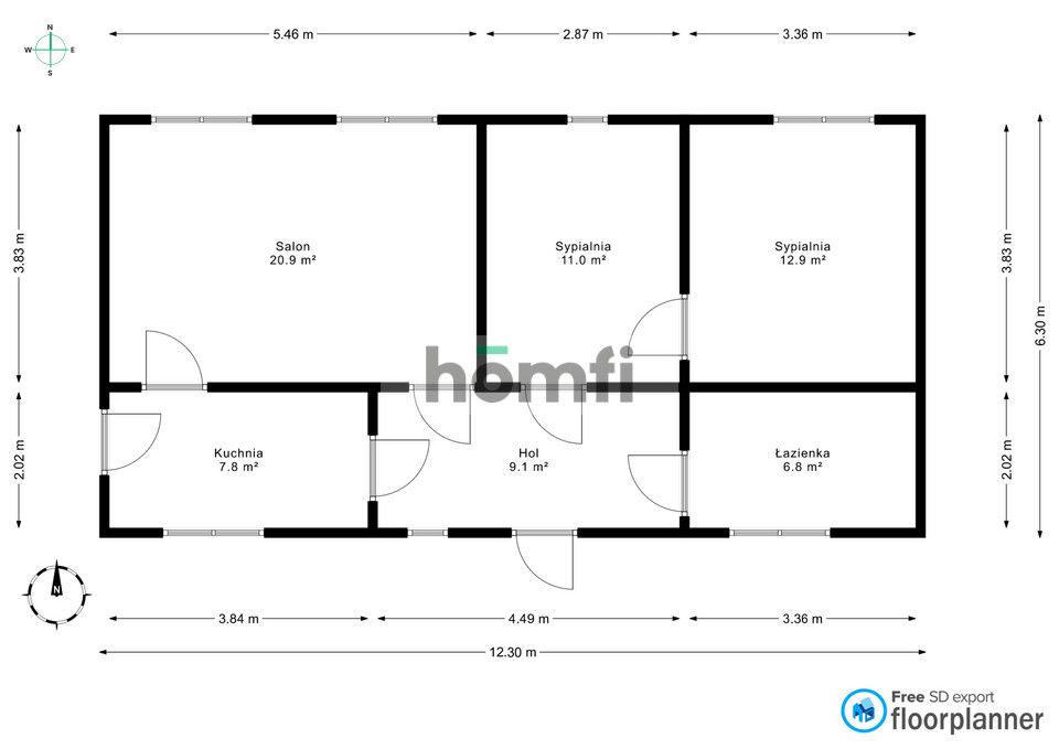 Dom z dużą działką Czarny Las Kolonia - Roztocze - Dom - Sprzedaż - Biłgorajski, Józefów / Czarny Las-Kolonia