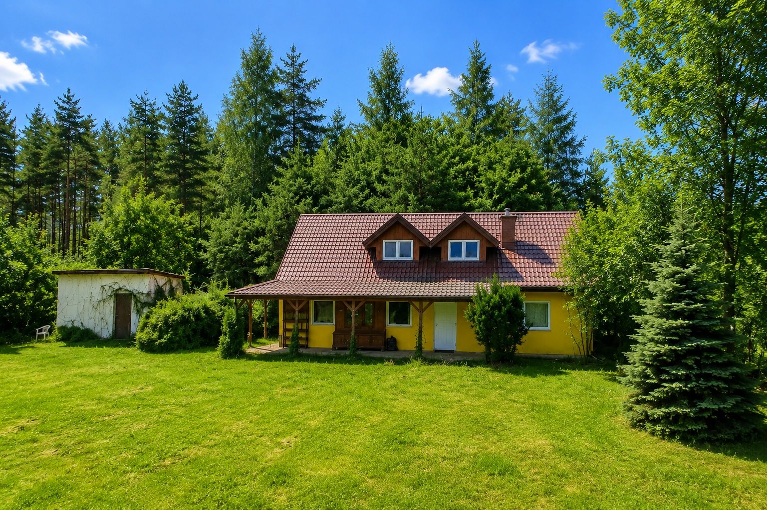 Charming House with a Large Plot – Czarny Las Kolonia - Roztocze - House - Sale - Biłgorajski, Józefów / Czarny Las-Kolonia