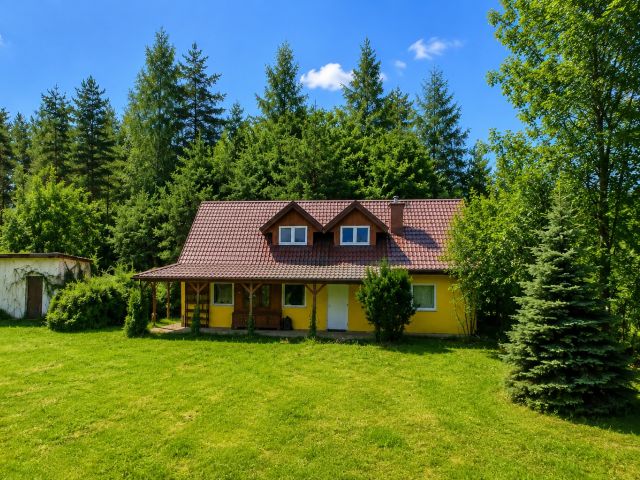 Dom z dużą działką Czarny Las Kolonia - Roztocze - Dom - Sprzedaż - Biłgorajski, Józefów / Czarny Las-Kolonia