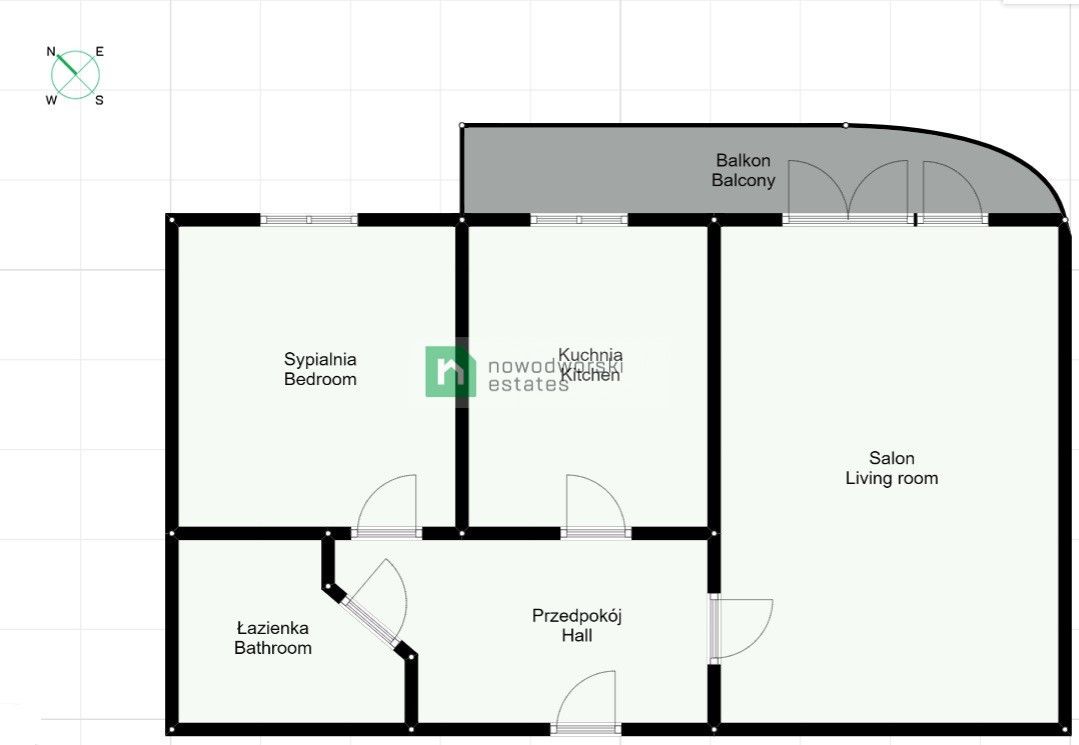 2-pokojowe nowe mieszkanie ul. Czernicka Psie Pole - Mieszkanie - Wynajem - Wrocław, Psie Pole