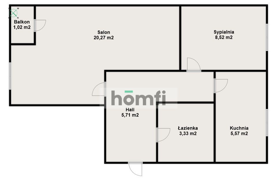 Mieszkanie inwestycyjne | Centrum miasta | Balkon - Mieszkanie - Sprzedaż - Rzeszów, Tysiąclecia