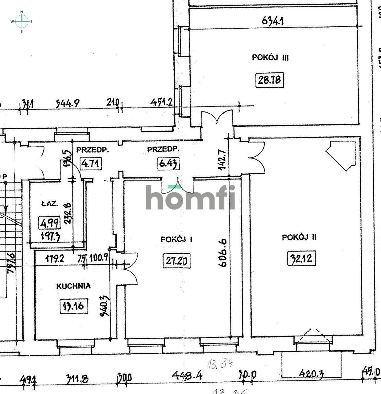 Stylish 117.8 m² Home with Original Stucco & Tiled Stove - Квартира - Продаж - Łódź, Śródmieście