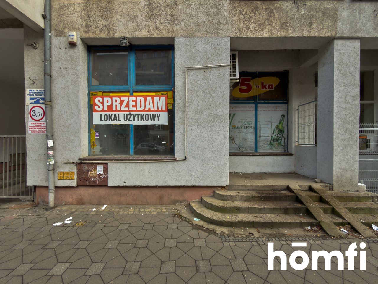 64 m2 premises with a display window, requiring renovation - Traugutta Street - Комерційне приміщення - Продаж - Wrocław, Krzyki