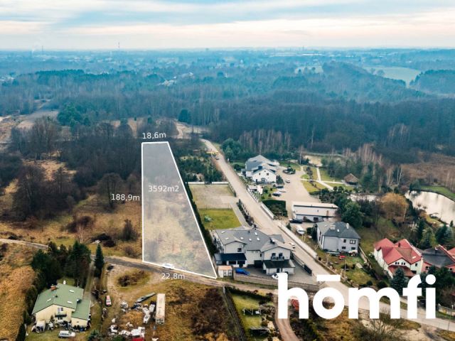 Plot of 3592 m², with a unique building space MN21 - Ділянка - Продаж - Radom, Wośniki