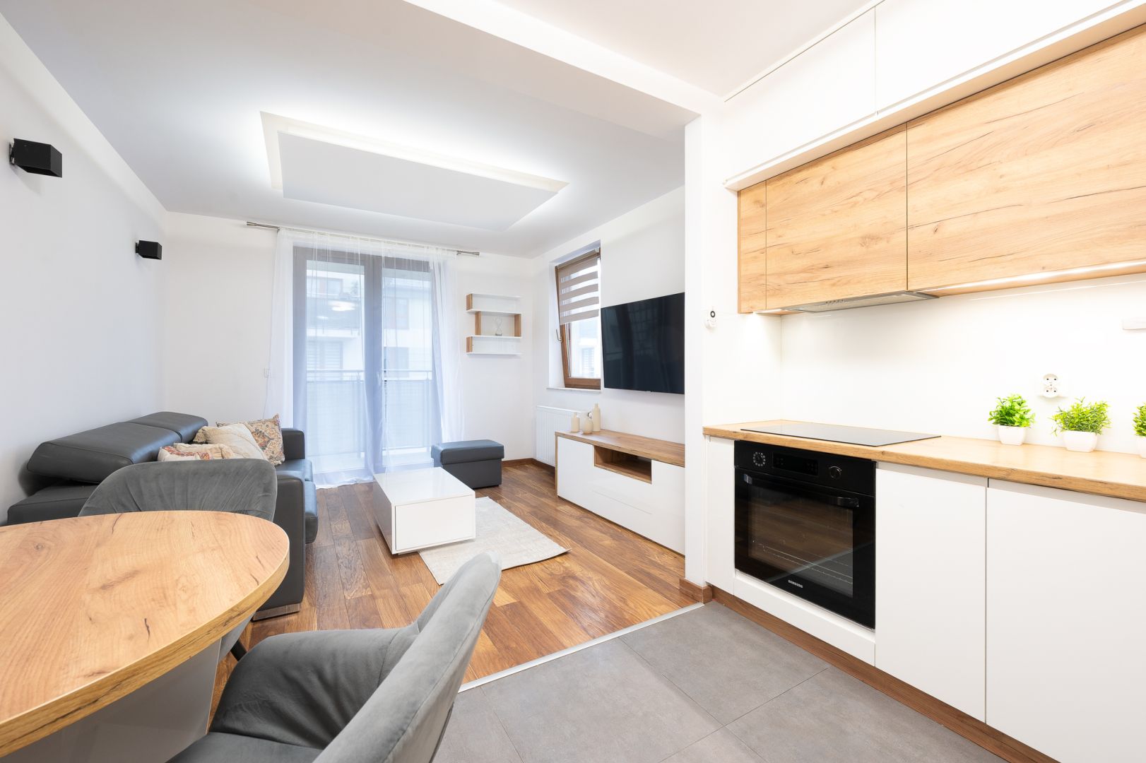 Two-room apartment | balcony | ready to move-in - Квартира - Продаж - Kraków, Podgórze / Bieżanów-Prokocim