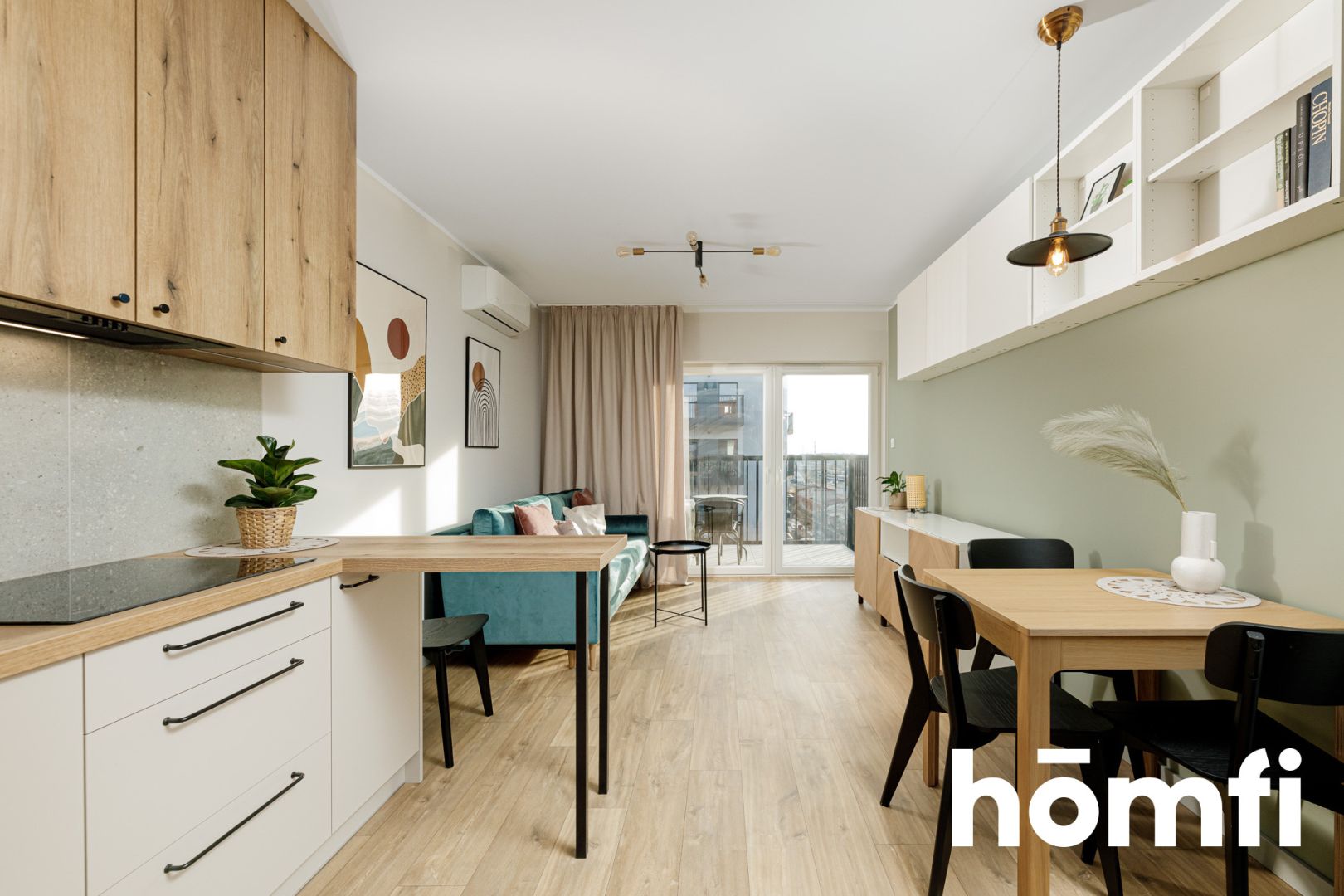 2 rooms with balcony and garage in the center - Квартира - Оренда - Wrocław, Krzyki / Południe