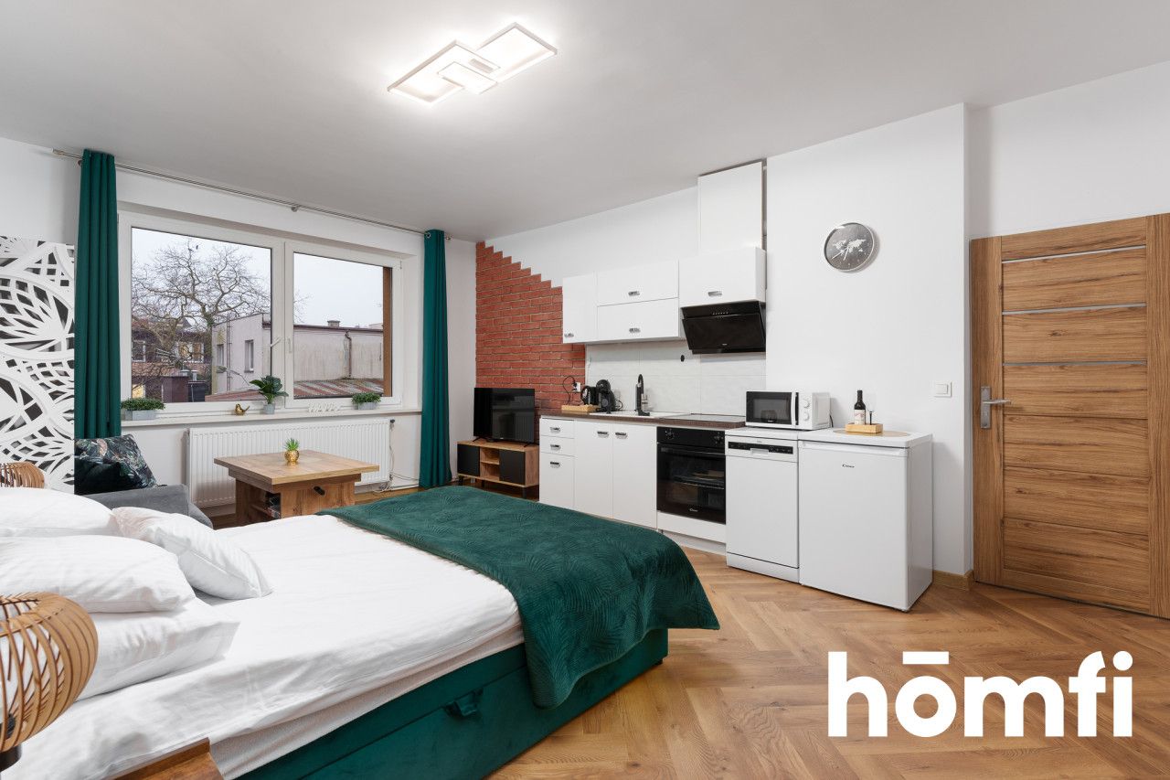 Nowoczesna kawalerka, wyposażona, centrum Reda - Mieszkanie - Wynajem - Wejherowski, Reda