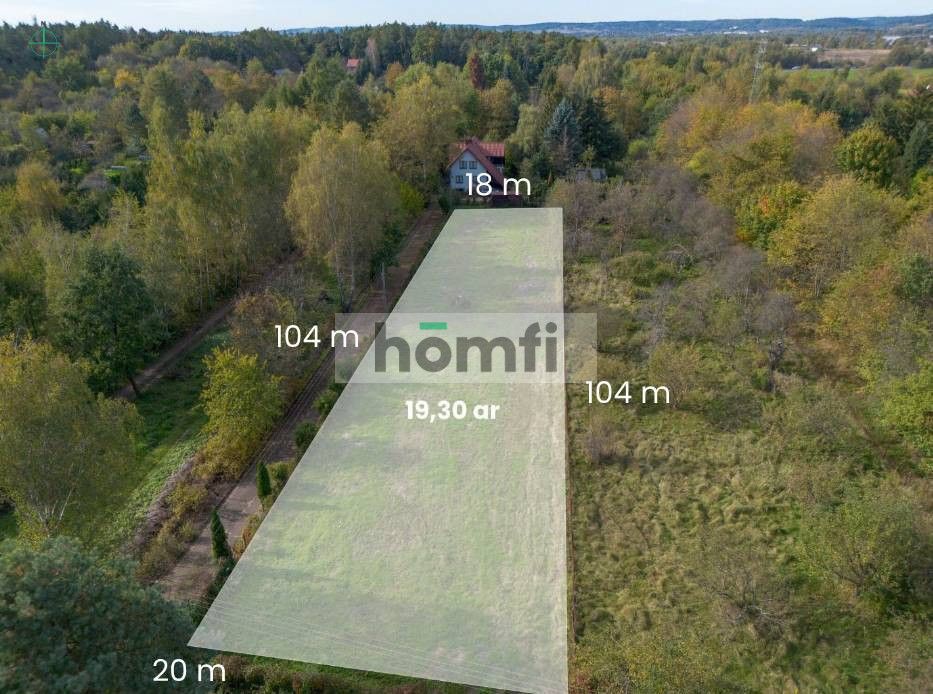 Plot 19.3 ares by the Forest | Krakow Bielany - Ділянка - Продаж - Kraków, Krowodrza / Bielany
