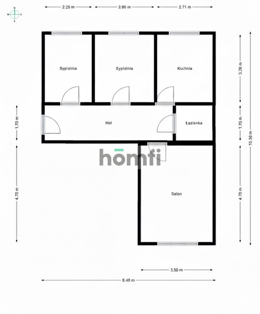 3 pokoje z potencjałem | Jasne mieszkanie | Brynów - Mieszkanie - Sprzedaż - Katowice, Załęska Hałda