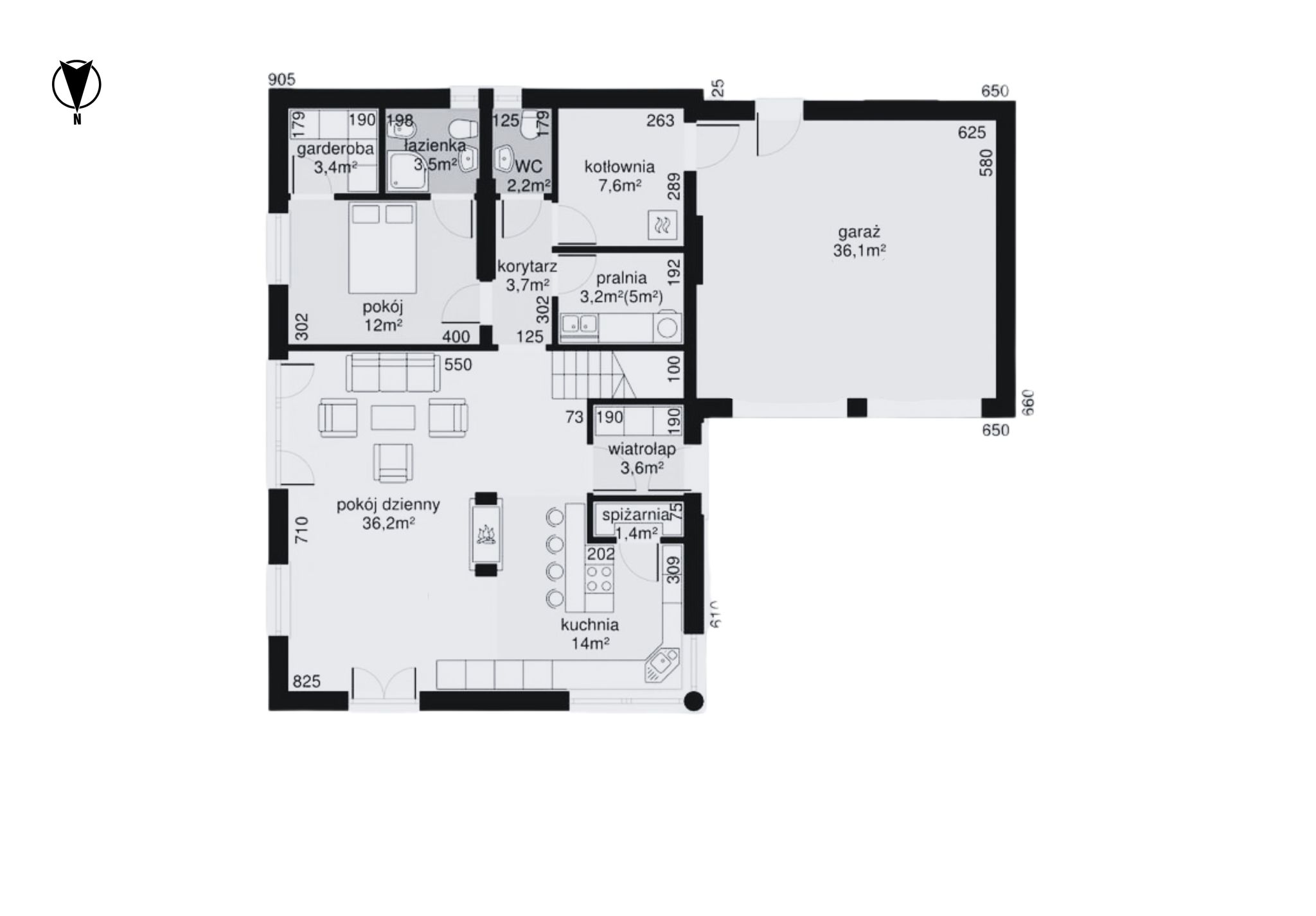 Piękny duży dom w malowniczej okolicy - Dom - Sprzedaż - Bydgoski, Dobrcz / Strzelce Dolne