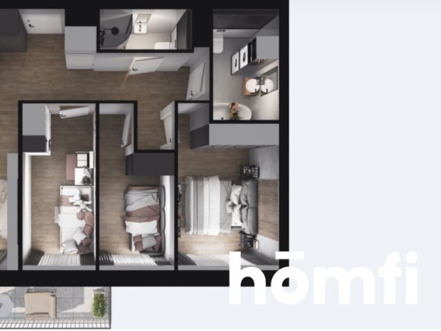 Ostatnie piętro - 3 sypialnie, widok, bez prowizji - Mieszkanie - Sprzedaż - Gdynia, Wiczlino