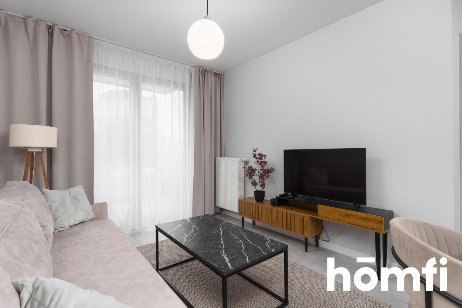 Stylish 2-room apartment with balcony - Electricians, Cranes I - Apartment - Sale - Gdańsk, Śródmieście