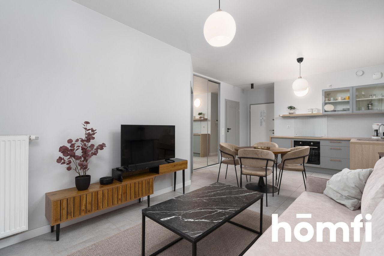 Stylish 2-room apartment with balcony - Electricians, Cranes I - Apartment - Sale - Gdańsk, Śródmieście