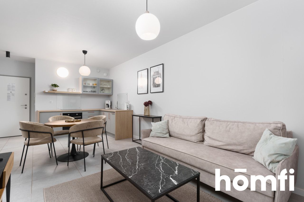 Stylish 2-room apartment with balcony - Electricians, Cranes I - Apartment - Sale - Gdańsk, Śródmieście