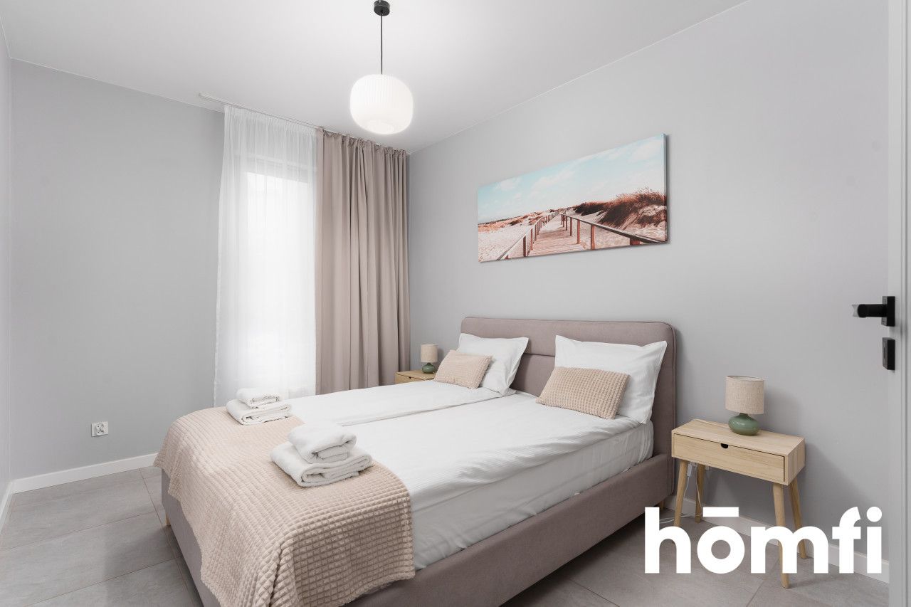 Stylish 2-room apartment with balcony - Electricians, Cranes I - Apartment - Sale - Gdańsk, Śródmieście