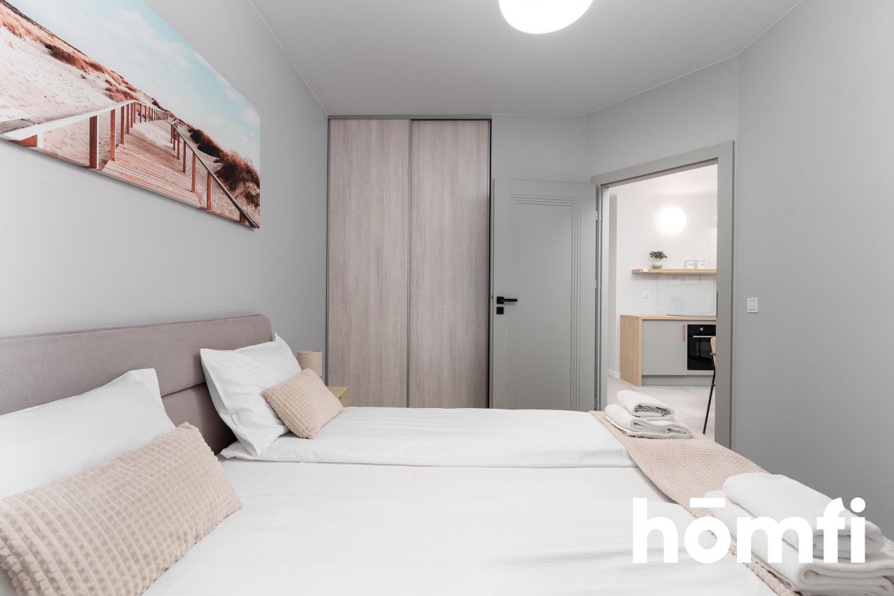 Stylish 2-room apartment with balcony - Electricians, Cranes I - Apartment - Sale - Gdańsk, Śródmieście