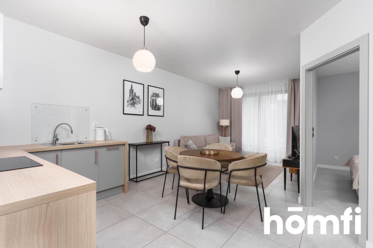 Stylish 2-room apartment with balcony - Electricians, Cranes I - Apartment - Sale - Gdańsk, Śródmieście