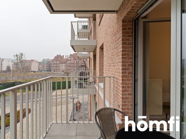 Stylish 2-room apartment with balcony - Electricians, Cranes I - Apartment - Sale - Gdańsk, Śródmieście