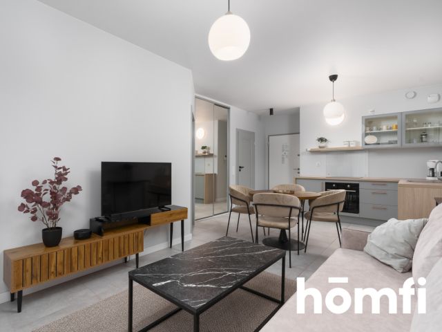 Stylish 2-room apartment with balcony - Electricians, Cranes I - Apartment - Sale - Gdańsk, Śródmieście