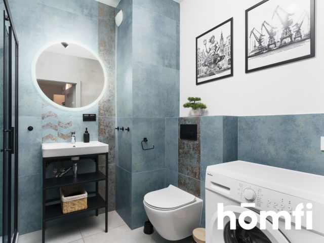 Stylish 2-room apartment with balcony - Electricians, Cranes I - Apartment - Sale - Gdańsk, Śródmieście