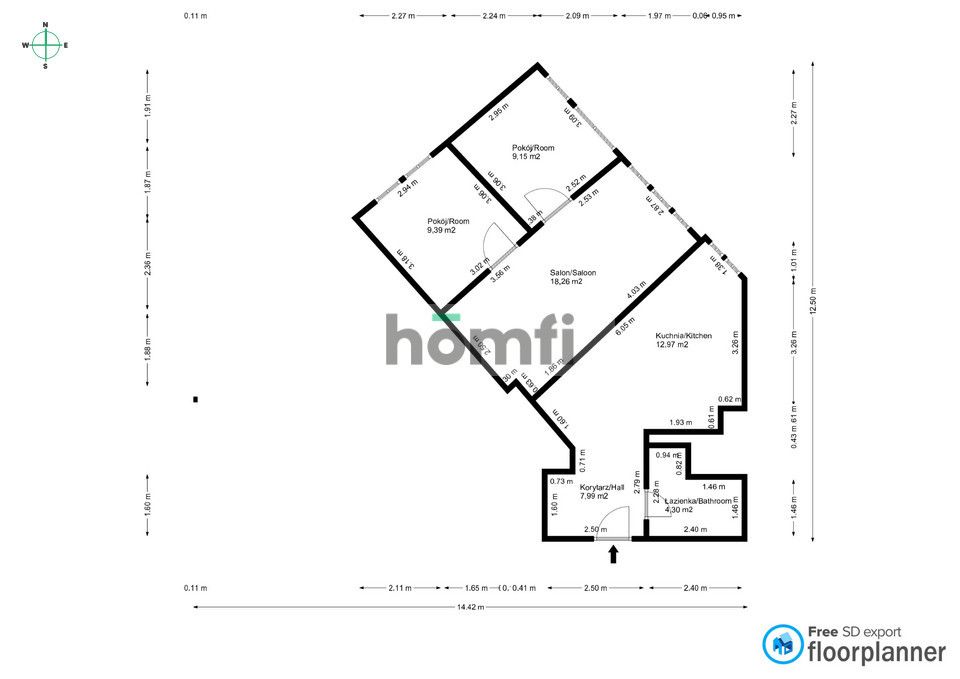 Os. Gwiazdy|3 pokoje 64m2|Po generalnym remoncie - Mieszkanie - Sprzedaż - Katowice, Zawodzie