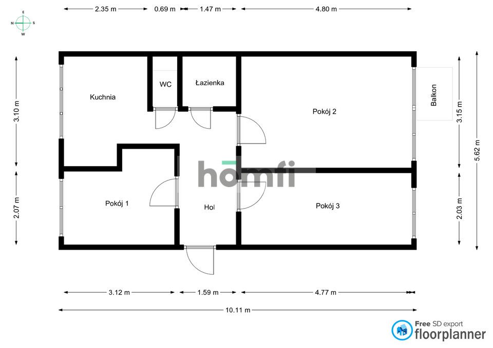 A well-arranged apartment in Czechów - Apartment - Sale - Lublin, Czechów Dolny