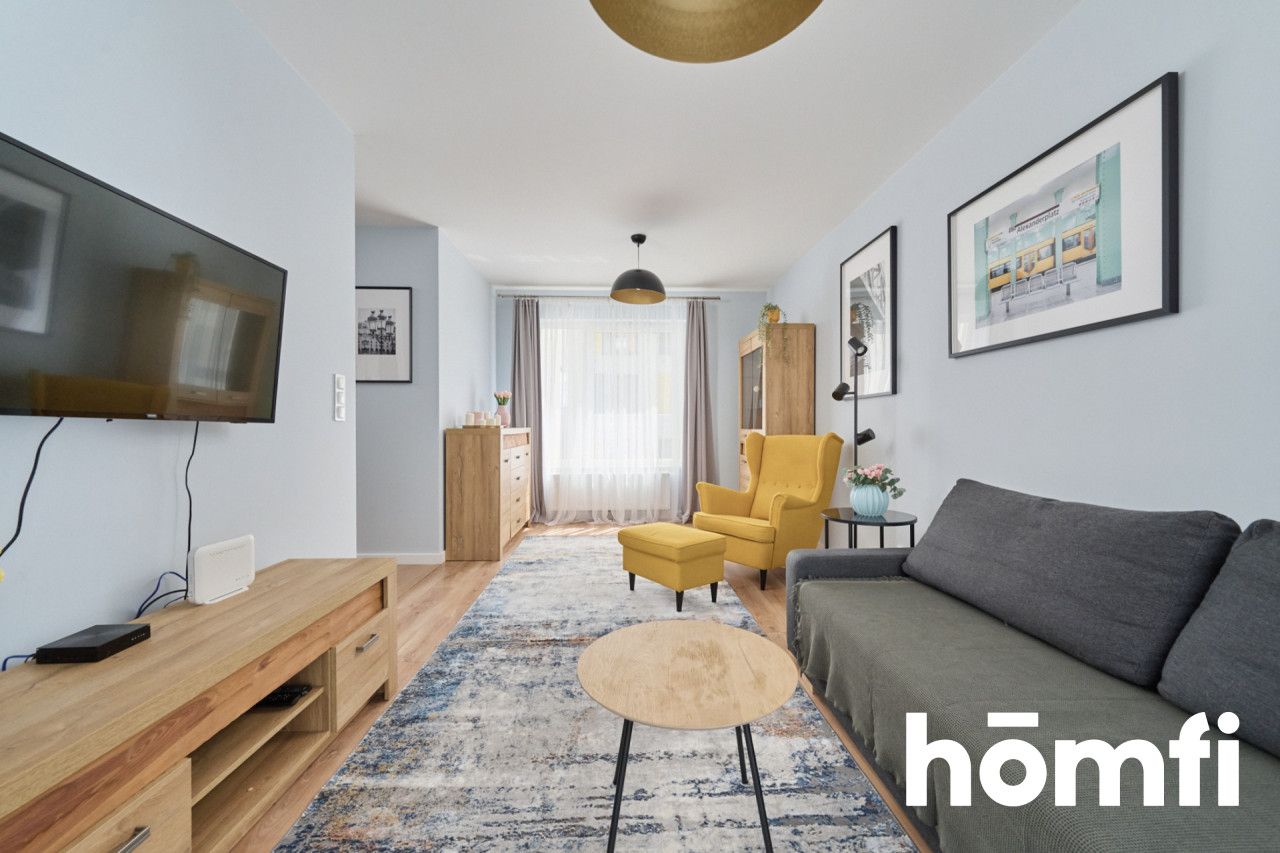 modern 2-room apartment NEXT TO MAGNOLIA PARK - Apartment - Rent - Wrocław, Fabryczna / Gądów Mały