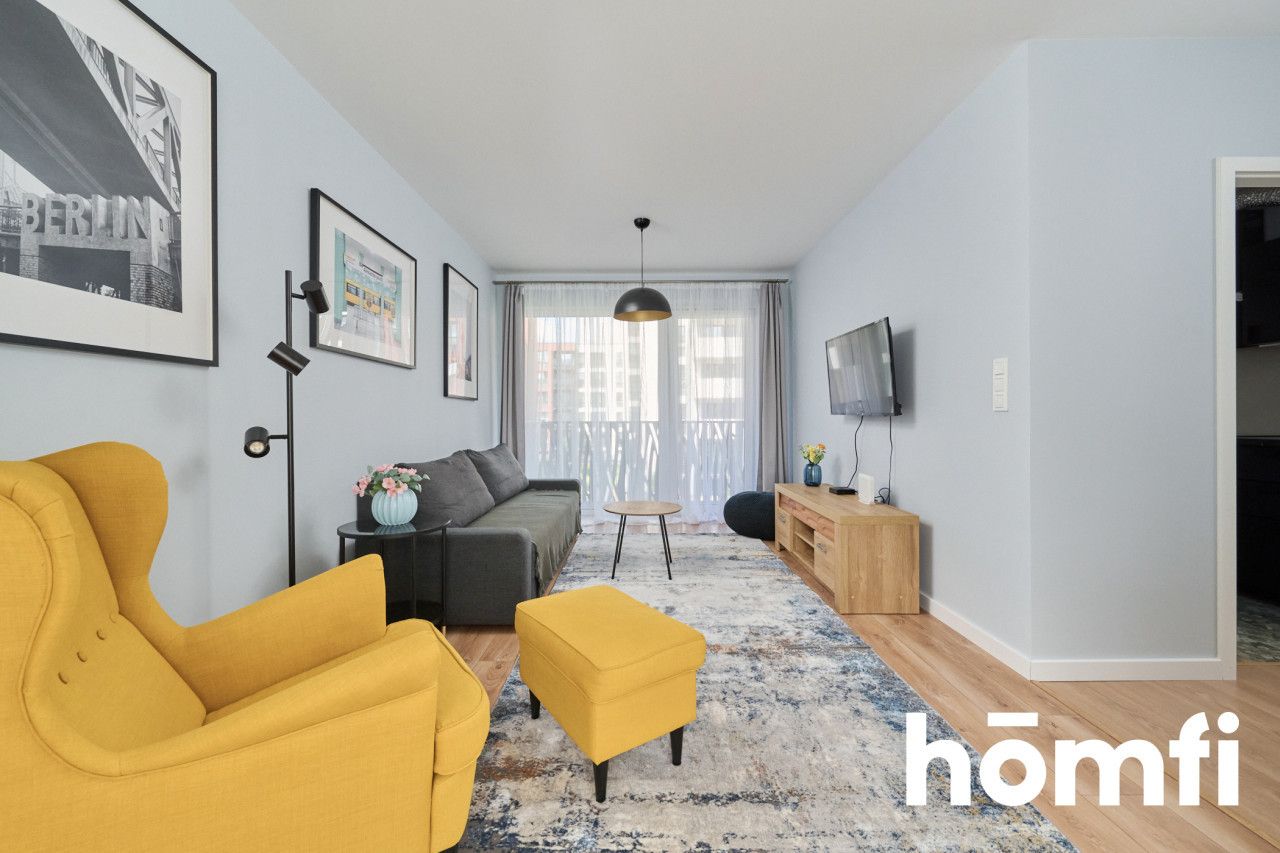 modern 2-room apartment NEXT TO MAGNOLIA PARK - Apartment - Rent - Wrocław, Fabryczna / Gądów Mały