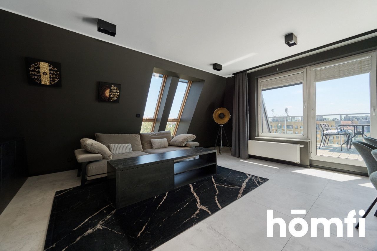 A three-room apartment with a large terrace in the center - Квартира - Оренда - Wrocław, Śródmieście / Śródmieście