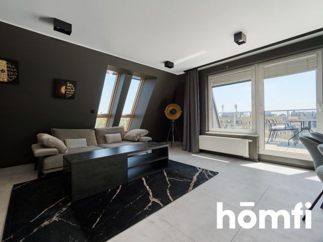 A three-room apartment with a large terrace in the center - Квартира - Оренда - Wrocław, Śródmieście / Śródmieście