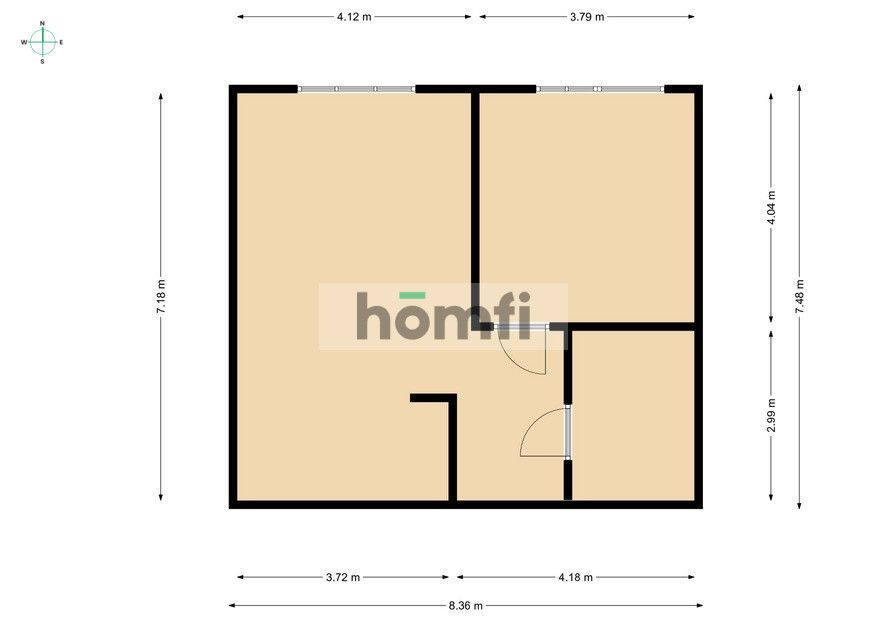 Mieszkanie 2 pokoje Lawendowe Wzgórze miejsce parkingowe - Mieszkanie - Wynajem - Gdańsk, Jasień