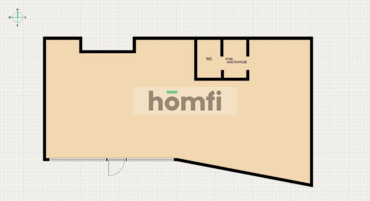 Premises to be finished to suit the tenant's preferences - Комерційне приміщення - Оренда - Radom, Wacyn