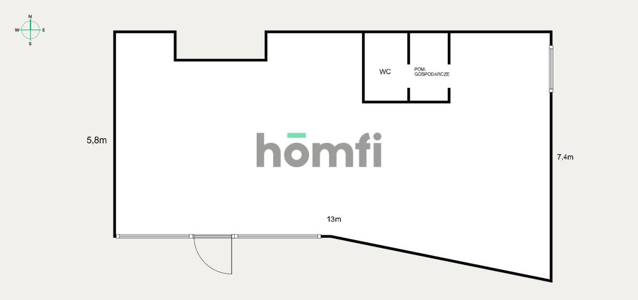 Lokal do wykończenia pod preferencje najemcy - Lokal użytkowy - Wynajem - Radom, Wacyn