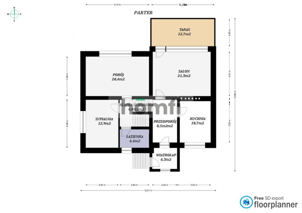Multi-Level House with Garden and Garage – Mniszek - Дім - Продаж - Grudziądz, Osiedle Podleśne-Mniszek