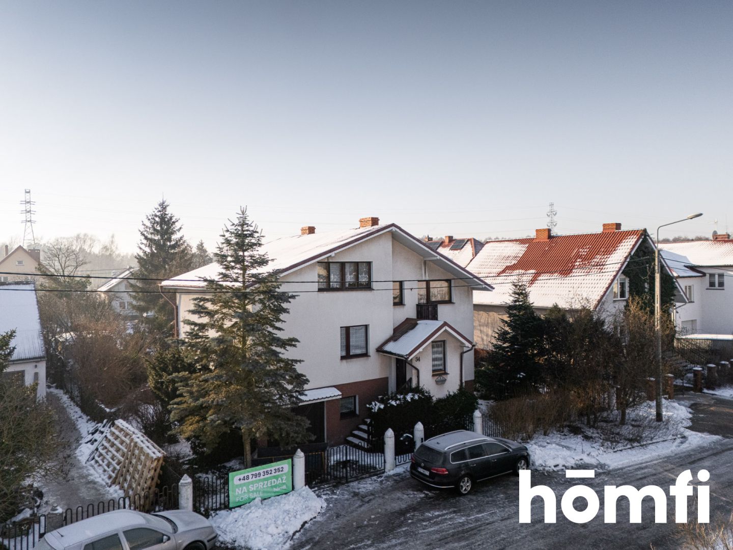 Wielopoziomowy dom z ogrodem i garażem – Mniszek - Dom - Sprzedaż - Grudziądz, Osiedle Podleśne-Mniszek