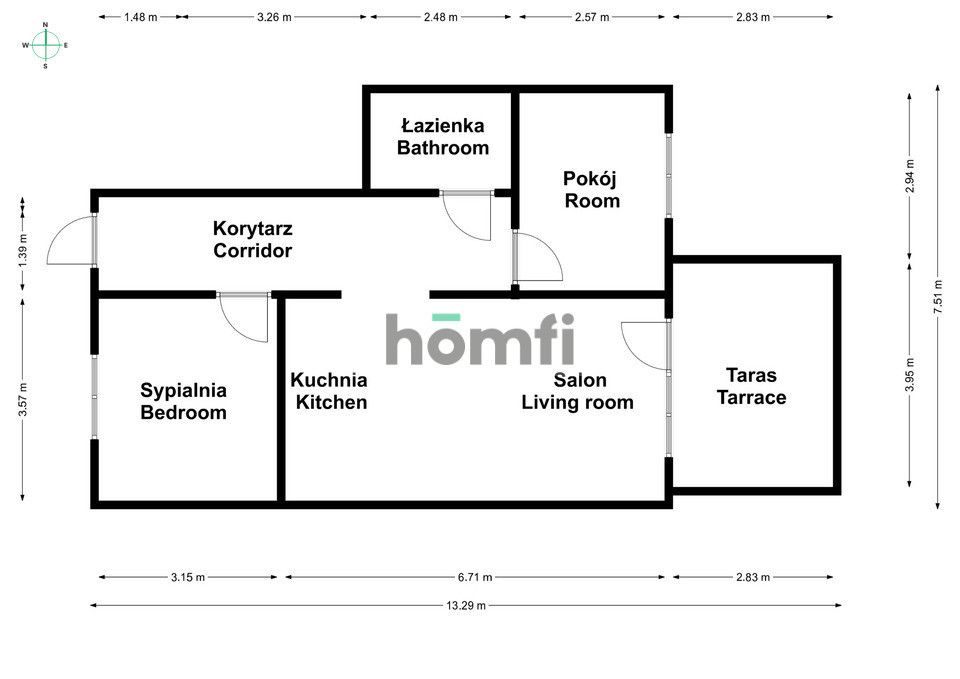 3 POKOJE I OGRÓD I NOWE BUDOWN. I MIEJSCE POST. - Mieszkanie - Sprzedaż - Kraków, Podgórze / Sidzina