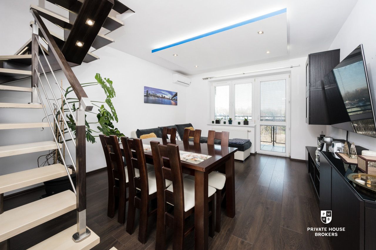 Dwupoziomowy 80 Metrowy klimatyzowany 3-Pok-Apartament położony przy Ul. Włoskiej| Podgórze, Kraków - Mieszkanie - Wynajem - Kraków, Podgórze / Podgórze Duchackie