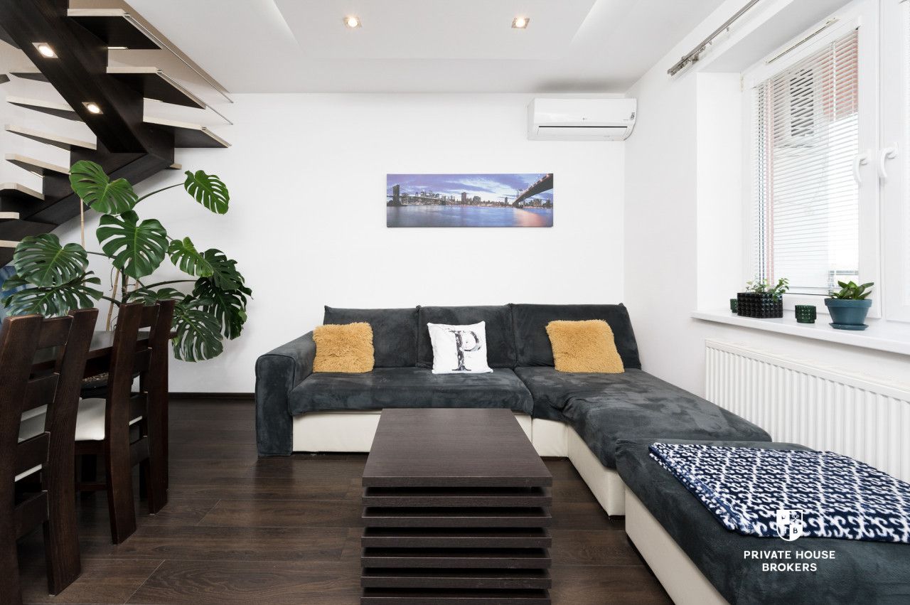 Dwupoziomowy 80 Metrowy klimatyzowany 3-Pok-Apartament położony przy Ul. Włoskiej| Podgórze, Kraków - Mieszkanie - Wynajem - Kraków, Podgórze / Podgórze Duchackie